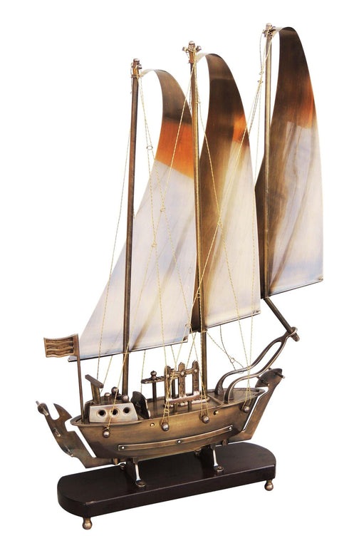 Brass Table Ship 5.65kg